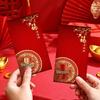High-End Spring Festival Thickened Red Envelope with Creative Fú Character and Hot Stamping Design