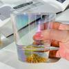 Rainbow Fuji Mountain Glass Cup Unique Design Fairy Whiskey Coffee Cup