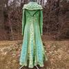 Winter 2026 Women's Long Sleeve V-neck Dress with Large Hem - Fresh & Sweet Style
