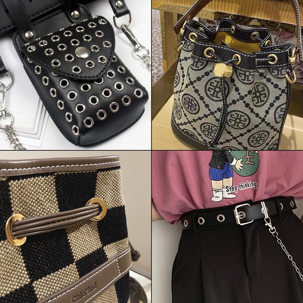 Metal Air Eye Installation Tool, Corn Clam Tool Shoes Eye Buckle Hollow Rivet Bag Accessories