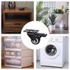 Caster Wheels Industrial Casters Swivel Plate Casters With Brake Furniture Workbench Trolley Wheels Multi-Directional Casters