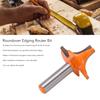 Roundover Edging Router Bit 8mm Shank   Woodworking Milling Cutter Tool for Baseboard