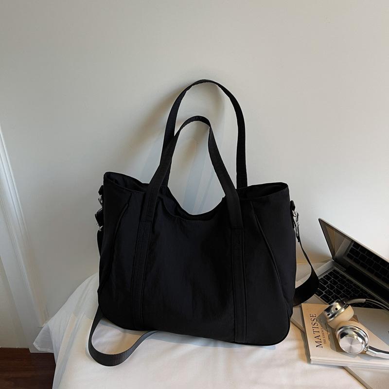 2025 fashion trend casual texture large-capacity bag autumn new tote bag women's shoulder messenger bag