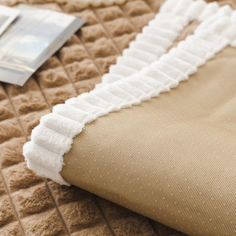Sofa Cushion Plush  New Non-slip Sofa Cover Full Cover Sofa Towel