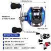 Baitcasting Fishing Reel 17 +1 Shielded Bearings Carbon  Drag 8KG Left Right Hand Casting Reel