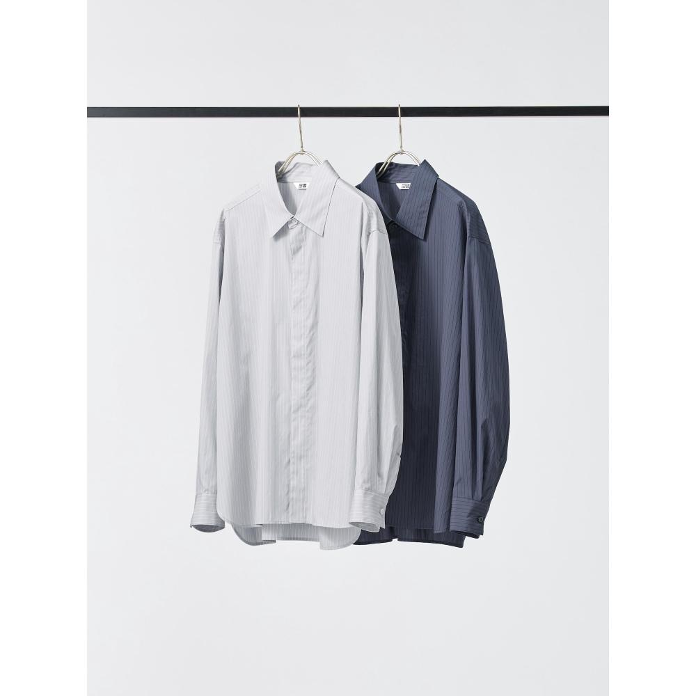 Uniqlo Drape Shirt  Long Sleeve 