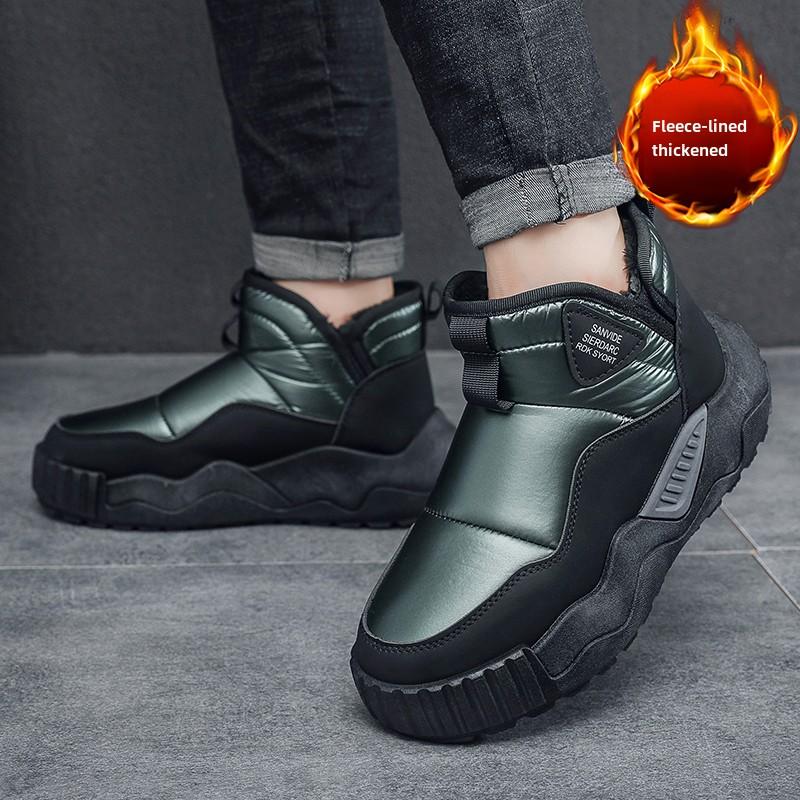 Snow Boots Man Shoes Military Boots Men Dress Boot Men's Winter Shoes Free Shipping and Cheap Original Shoe Replicas Safety Mens