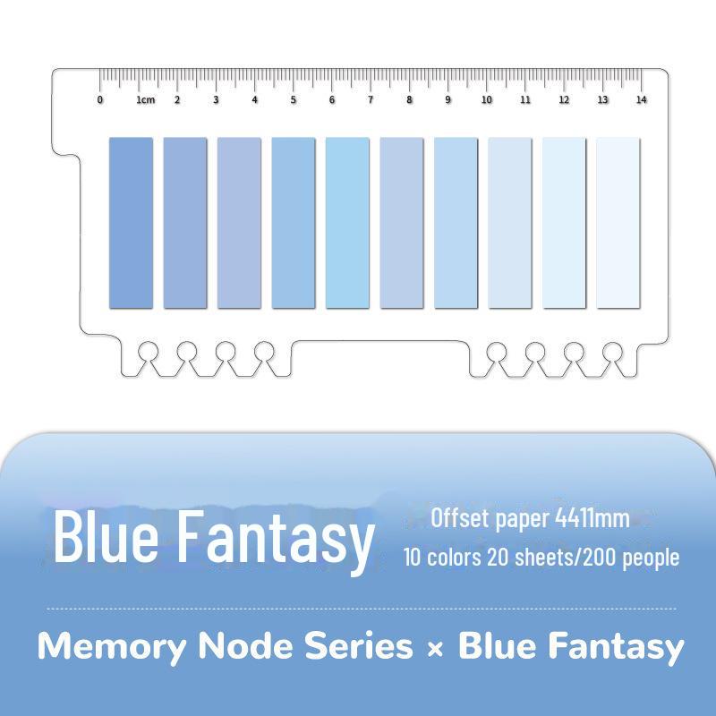 

Простые липкие заметки Индексация цветов Моранди - Серия Узел памяти (6 вариантов)