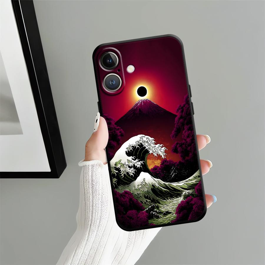 Funda Phone Cover Case for Apple iPhone 17 Pro Max 13 XR XS MAX 11 14 12 Air 16 15 Pro 7 8 Sunset Scenery