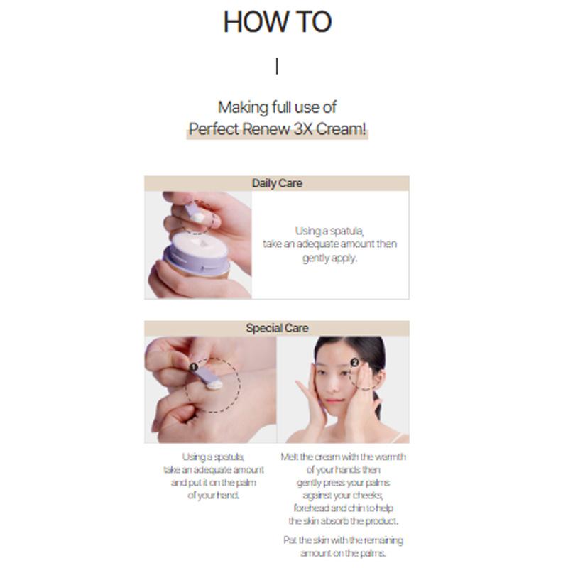 LANEIGE Perfect Renew 3X Cream 50ml (3 Options)