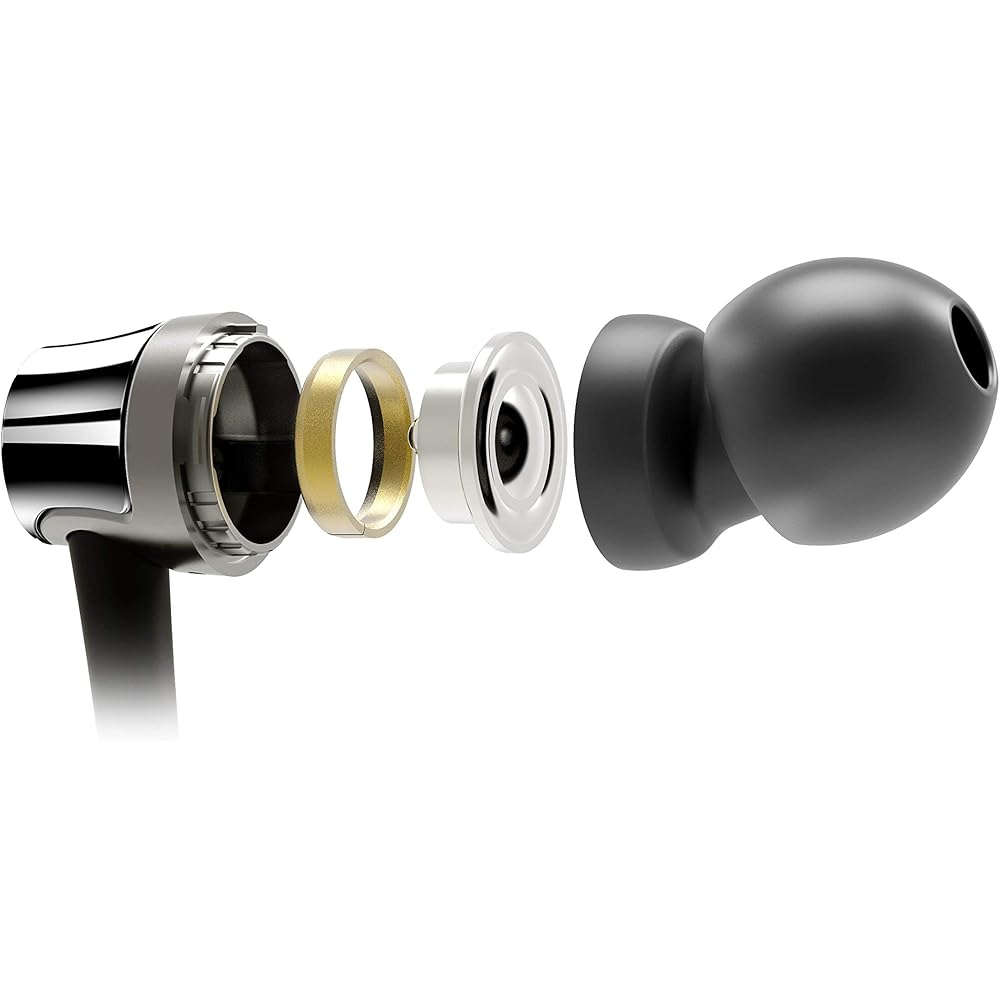 Audio-Technica ATH-CKR30iS BK Wired In-Ear Headphones with Remote Control and Microphone for Smartphones - SoundReality - Black