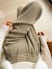 Winter Verdicken Lamm Wolle Warme Hosen Frauen Casual Elastische Hohe Taille Vintage Breite Bein Hosen Neue Design Chic Lose Oberbekleidung Hosen
