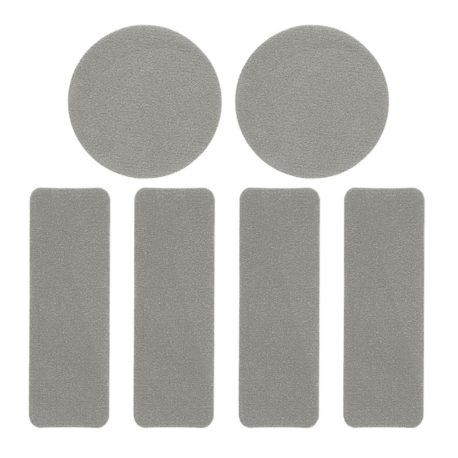 

6 шт. самоклеящиеся заплатки для ремонта кроссовок заплатки для ремонта пяток кроссовок стельки для обуви защита пяток инструмент для быстрого ремонта светло-серый