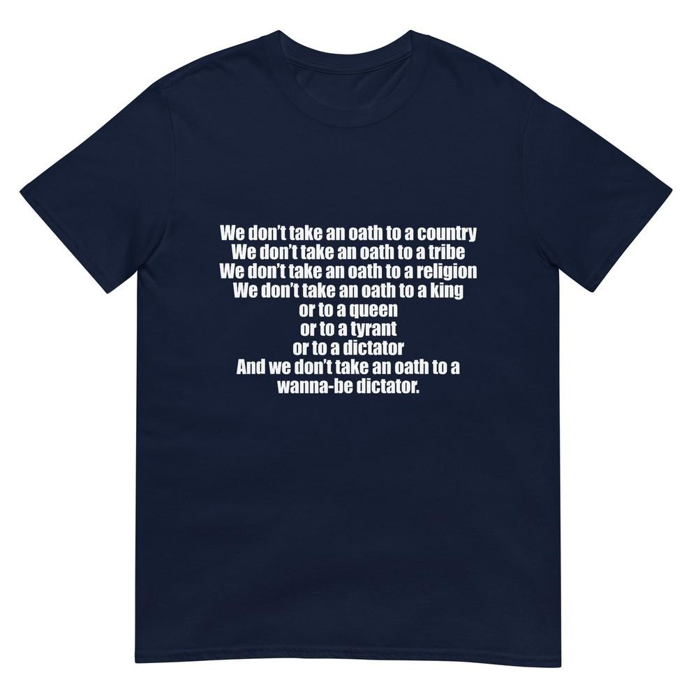 Toyo Tees UnisexAdults Black Modern Classic Short Sleeve TShirt S