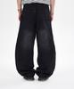 MAKEITTO Balloon Wide Denim Pants_Black