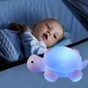 LED Turtle Night Light Colorful Turtle Night Light 7 Colors Night Light Children's Bedroom Living Room Decoration Gift LED Light