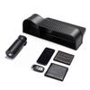 Car Seat Gap Filler Organizer Box Car Front Seat Storage Holder ABS Auto Seat Crevice Slit Organizers Box Universal Car Interior