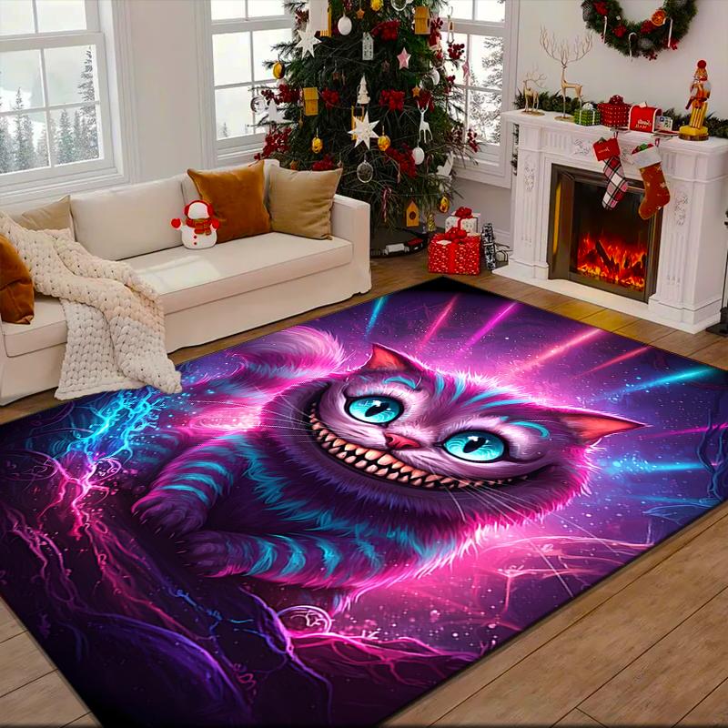 1PC WonderlCat Fantasy Rug Game Carpet, Floor Mat for Bedroom Living Room Entryway Rug, Home Decor Idea Gift for Christmas birthday