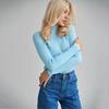 Solid color half turtleneck sweater autumn and winter women's 24 colors slim fit knitted bottoming shirt