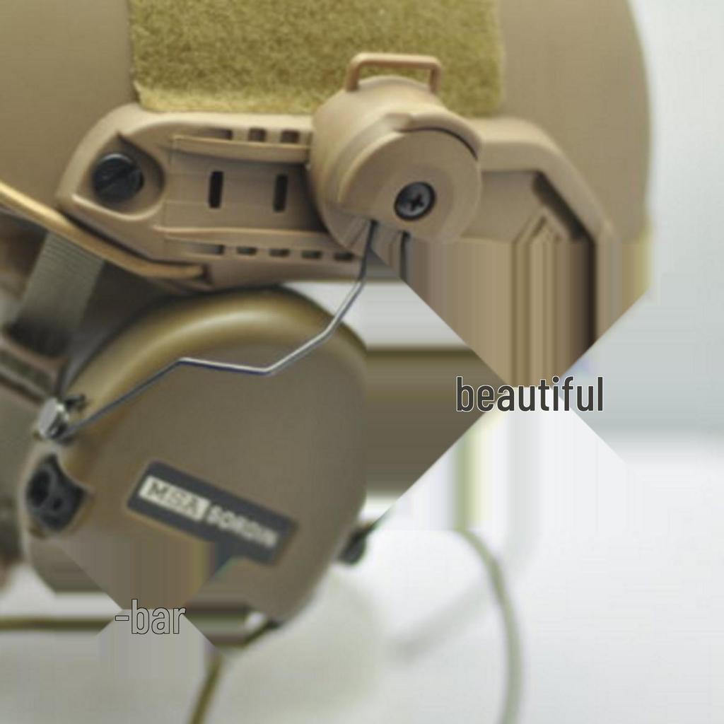 Tactical Helmet Rail Mount for Peltor MSA Sordin Headsets