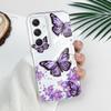 Sky Butterfly Transparent Phone Case For Samsung Galaxy A73 A72 A54 A53 A52 A34 A33 A24 A23 A14 A13 A12 A04S A03 TPU Cover