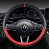 Pentru Renault Kangoo Renault Logan 1 2 3 Pentru Dacia Logan Husa Volan Auto Piele Microfibră Modă Accesorii Auto