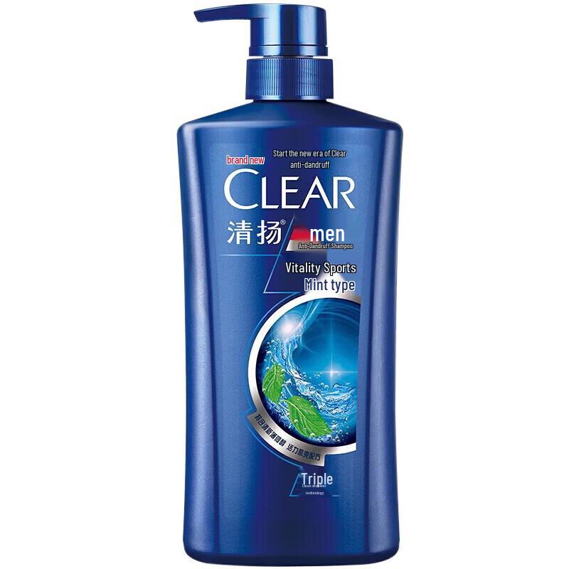 Clear Energizing Sport Mint Anti-Dandruff Shampoo
