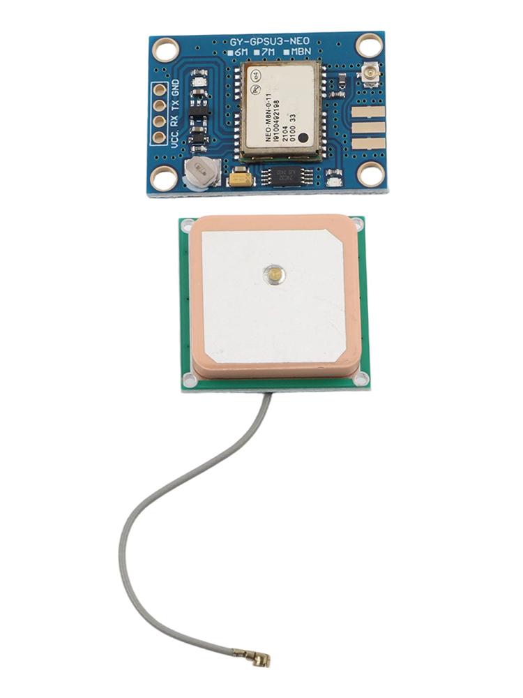 NEO-8M GPS-Modul mit Antenne, Für Arduino Flugsteuerungsmodul, 25 x 35 mm Mit Externer Großer Antenne
