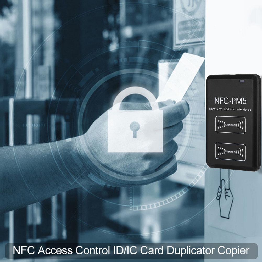 NFC Access Control Card Duplicator Full Kryptering Dekodning ID/IC Kort Kopierare Drivrutinsprogramvara