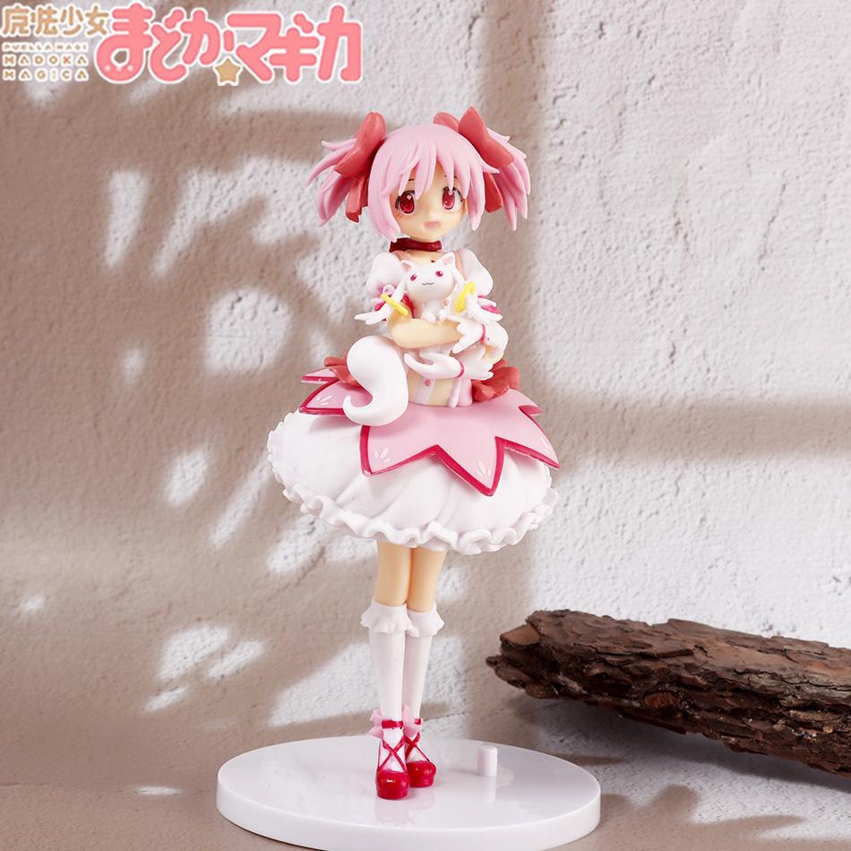 Anime Puella Magi Madoka Magica Aniem Figure Kaname Cute Models Figurines Ornaments Exquisite Toy Collection Otaku Gifts