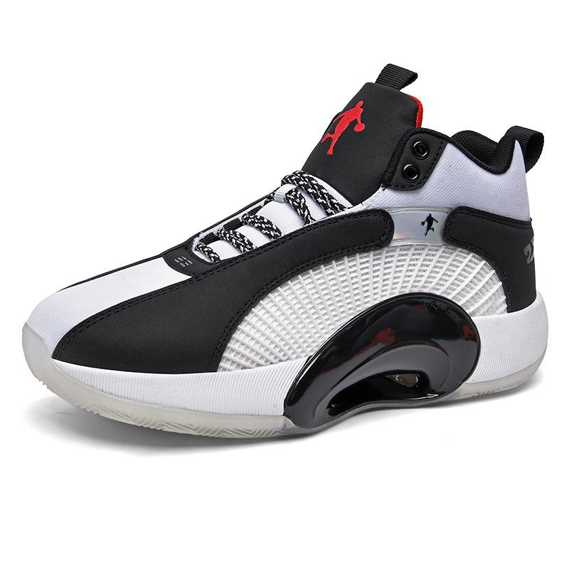 Cheap Men Basketball Shoes Teenagers Outdoor Hightop Wearable