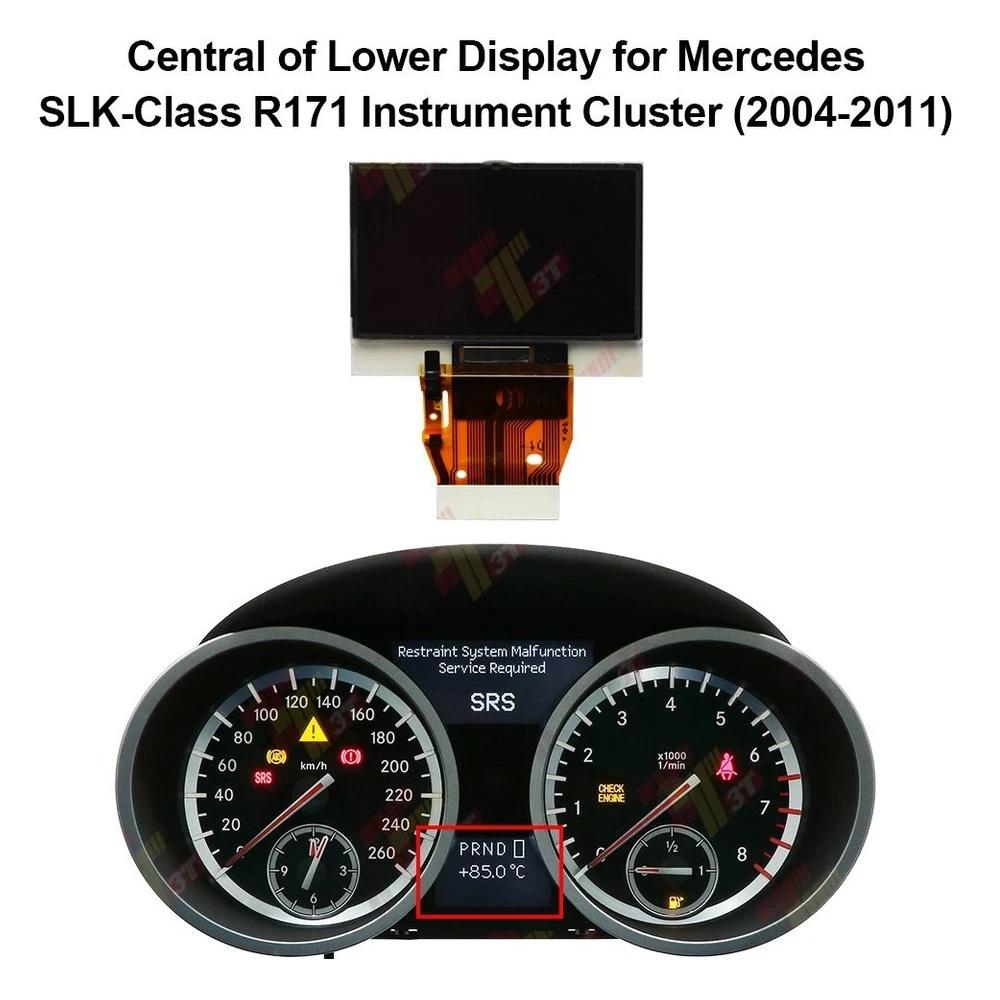 Central of Lower Display for Mercedes SLK-Class R171 SLK280 SLK300 SLK350 SLK55 AMG Instrument Cluster (2005-2011)