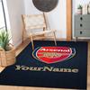 Arsenal Personalized Name Floor Mat Perfect for Hallway Kitchen Outdoor Foyer Antislip Carpet Decorate Offices Perfect Gift for Women/Men