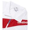 Reebok Stand Collar Color Block Short Sleeve Windbreaker Unisex Jackets White REJU4EA51WT