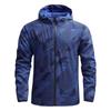 Men's Spring and Autumn Jacket Thin Casual Hardshell Jacket Windbreaker Outdoor Sports Jacket for Men
