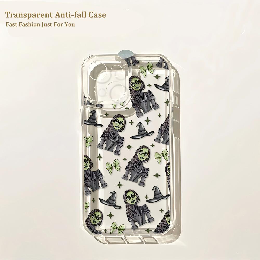 New Movie Wickeds Hot Phone Case for IPhone 17 16 16e 15 14 13 12 11 Mini Pro Max X XR XSMax 7 8 Air Plus Transparent Back Cover