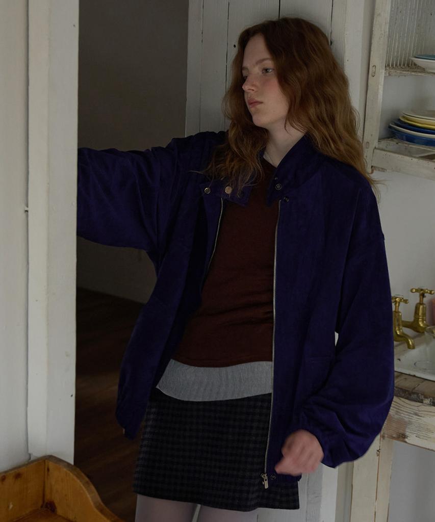 Murmure Lune Check Wool Skirt_Lune Skirts