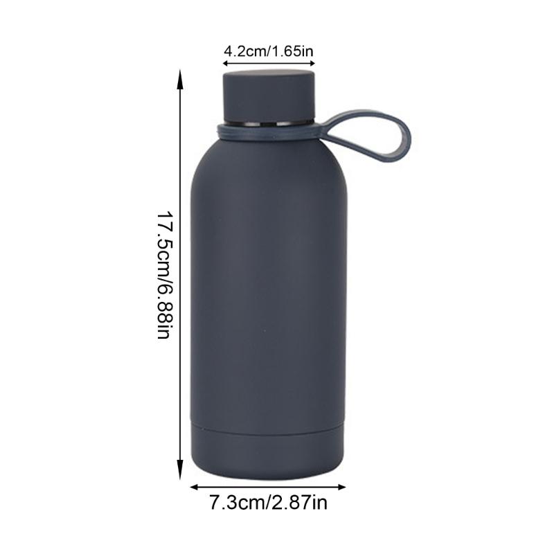 Outdoor Sports Portable Cup Stainless Steels Small Mouth Bottle Handheld Car Water Cup Bottle Enduri
