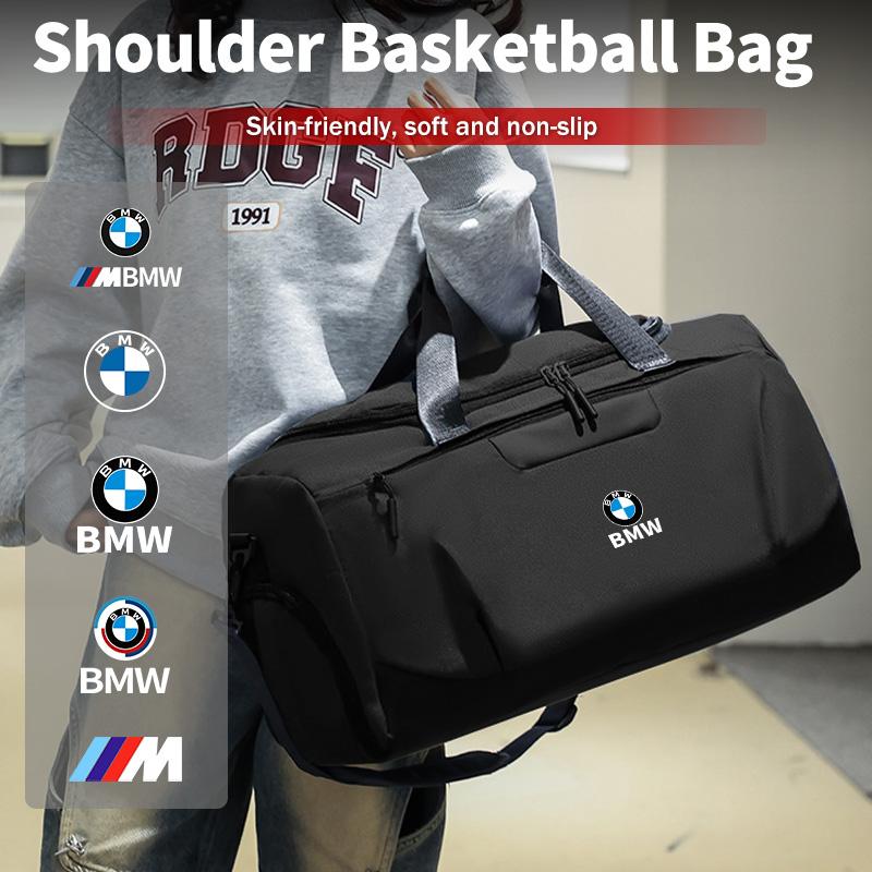 Car Logo Fitness Enthusiast Organiser Oxford Cloth Travel Storage Bag For BMW E46 E90 E60 F30 F10 E39 E36 F20 E87 E90 E70 G60 lcjh49