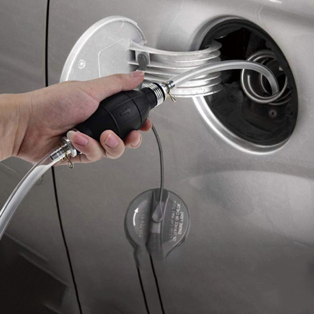 6mm/8mm/10mm/12mm Hand Fuel Pump Line Rubber Aluminum Hand Primer Bulb Diesel Oil Transfer Petrol for Car Boat Marine Outboard