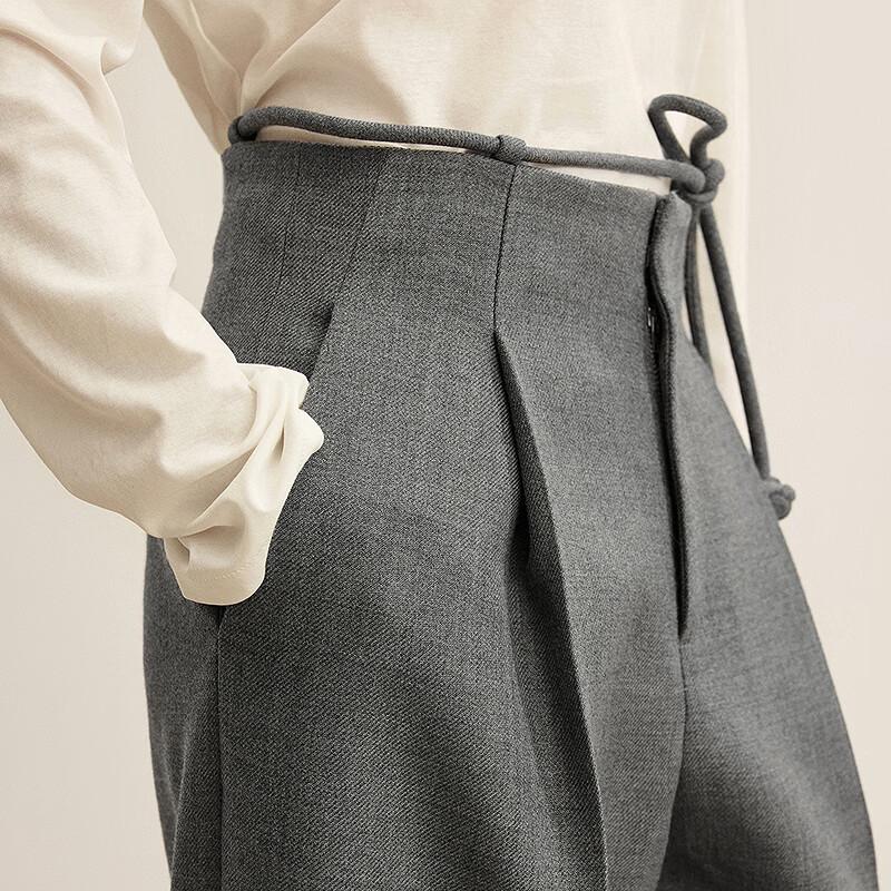 LESS 2025 Winter Casual Retro Wide-Leg Trousers