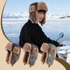 Winter Trapper Hat Cozy Cap for Skateboard Skating Ski Biking Cold Weather