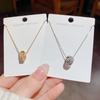 Light Luxury Versatile Niche Intersecting Circular Necklace