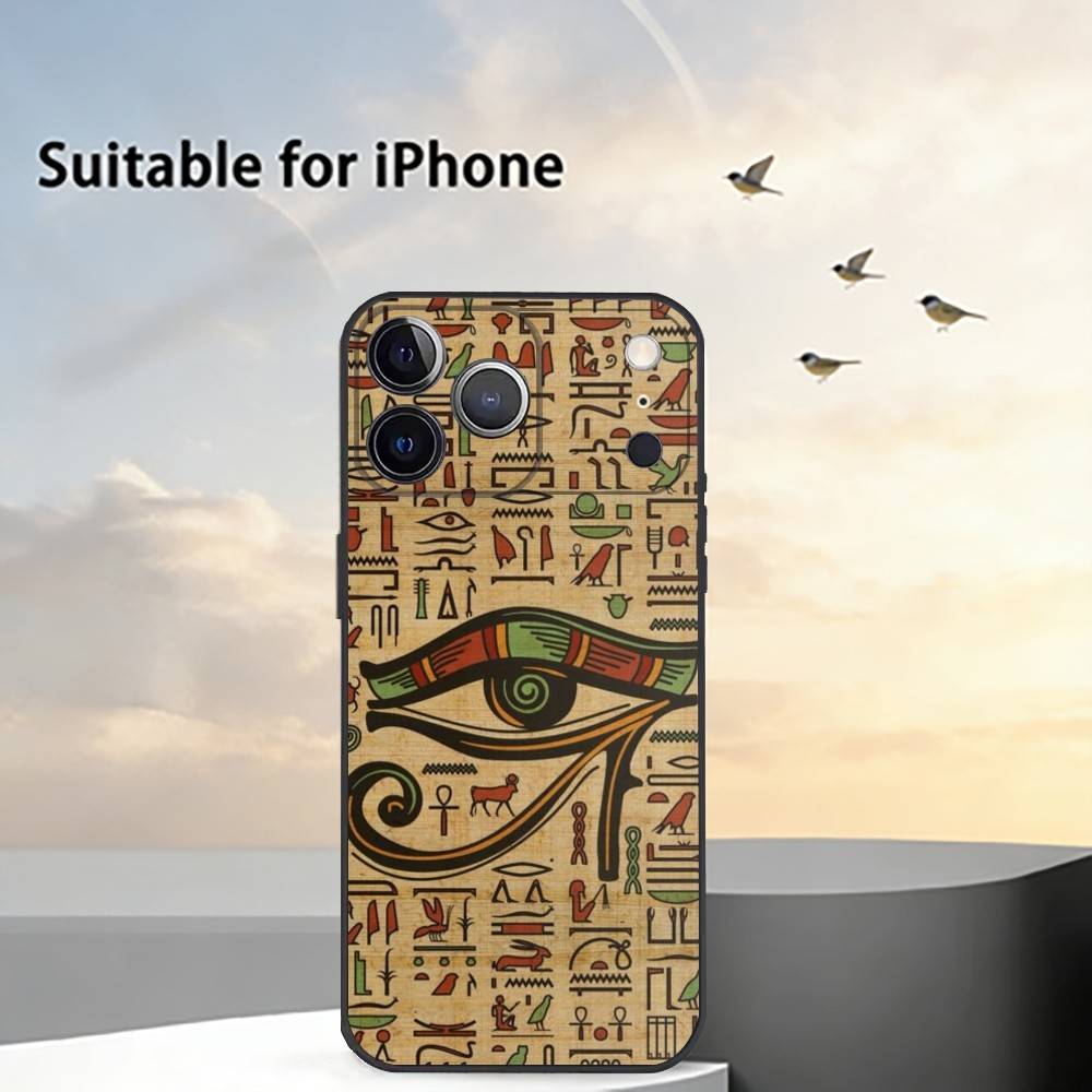 A-Art Ancient E-Egypt Phone Case Silicone Soft For IPhone 17 16 15 14 13 12 11 X XR Plus Pro Max Plus