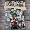 3D Print MANGA Anime My Hero Academia Bedding Set Boys Girls Twin Queen Full Size Duvet Cover Pillowcase Bed Adult Bedroom