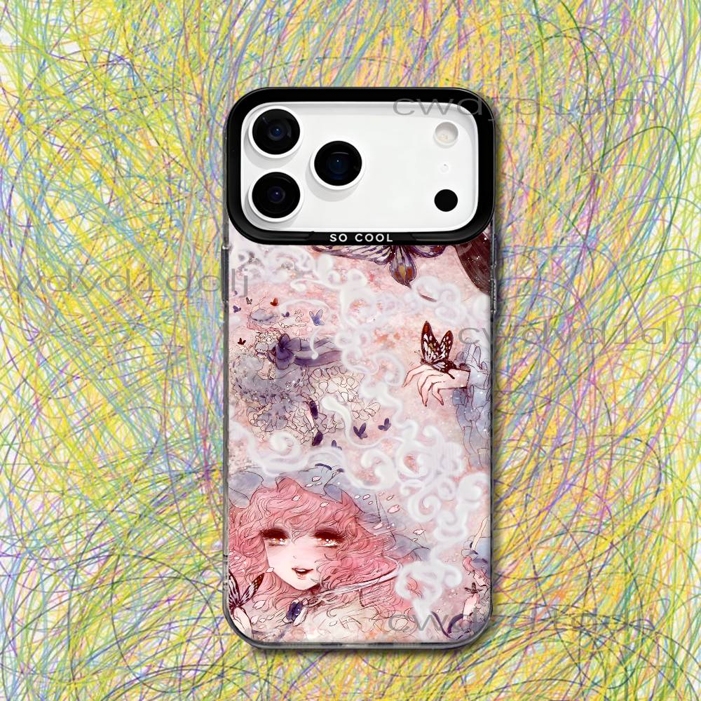 

Saigyouji Y-Yuyuko Anime Phone Case For iPhone 17,16,15,14,13,12,X,8,Pro,Max,Plus,SE4,Air,Mini HD Black IMD Matte iPhone17pro