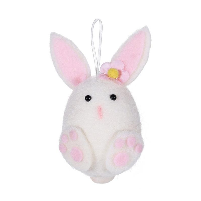Easter Chick Rabbit Felts Colorful Handmade Doll for Spring Easter Party Decorations Mini Easter Ornaments for Tree