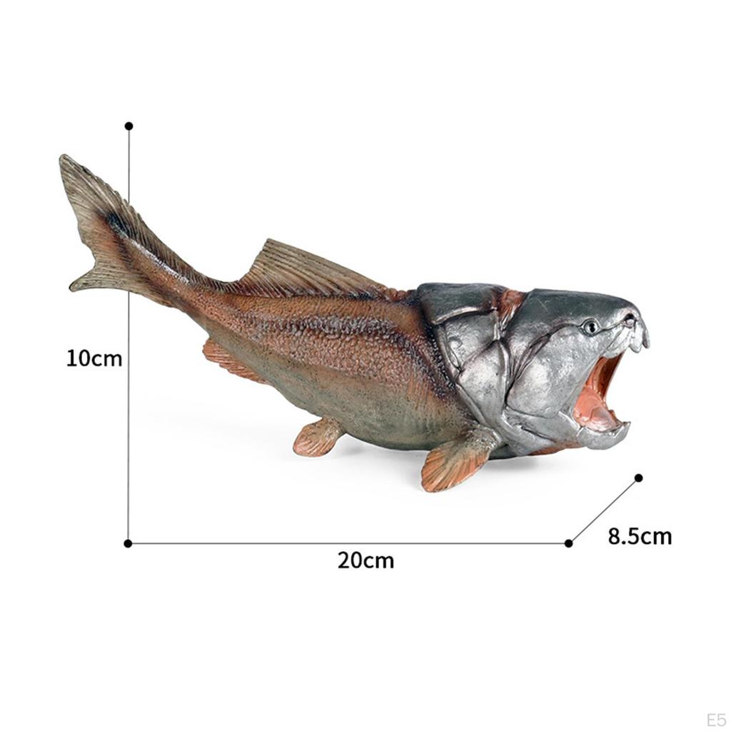 Animal Toys Fish Toy Dunkleosteus for Cognitive Toddler Boys Girls