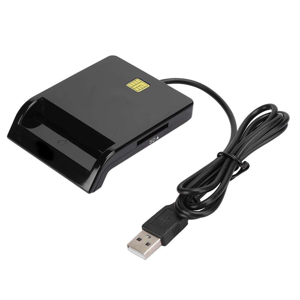 Smart Card Reader Black for Windows 98 Me 2000 NT 4.0 XP CE Vista 7 8 8.1 10 Linux