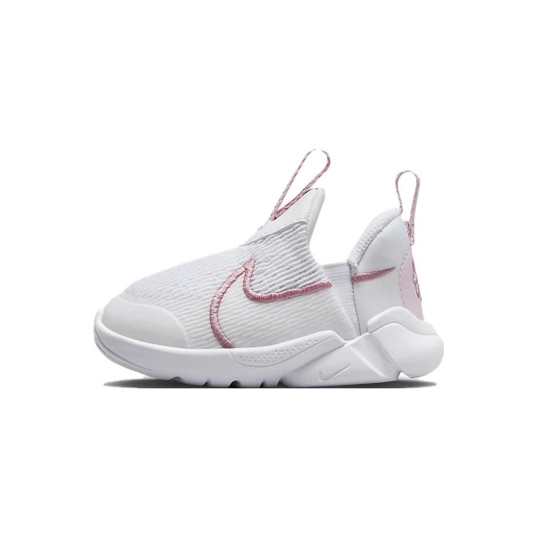 (TD) Nike Flex Plus 2 White Pink Baby DV8998-100 EU 27